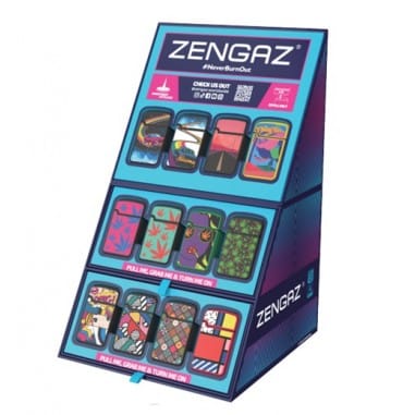 ENCENDEDORES ZL CUBO 48UD DISPLAY-ZENGAZ