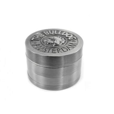 GRINDER METALICO SILVER 4 PCS-BULLDOG