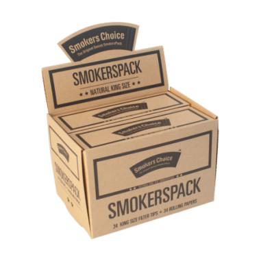 SMOKERS PACK KS NATURAL DISPLAY 10U...