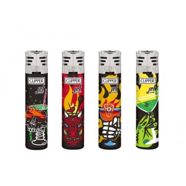 ENCENDEDOR JET FLAME JET SKULL DRINKS...