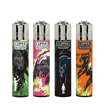 ENCENDEDOR CLIPPER SPIRIT ANIMALS 3...