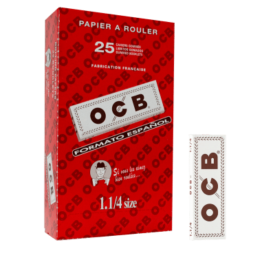 PAPELILLO BLANCO DISPLAY 25U 1.25-OCB