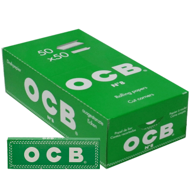 PAPELILLO VERDE DISPLAY 50U -OCB