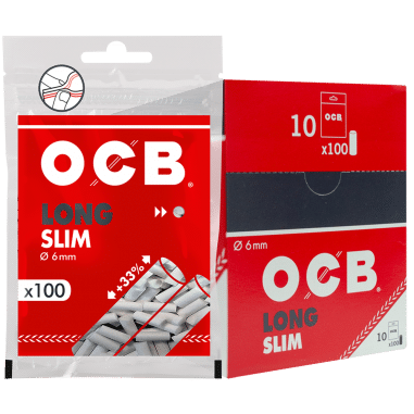 FILTRO LONG SLIM 10 SOBRES (10U)-OCB