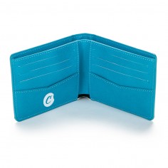 TEXTURED LEATHER BLUE...