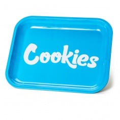 METAL ROLLING TRAY BLUE...